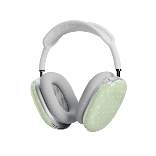 On the Dot | Green Polka Dot AirPods Max Case