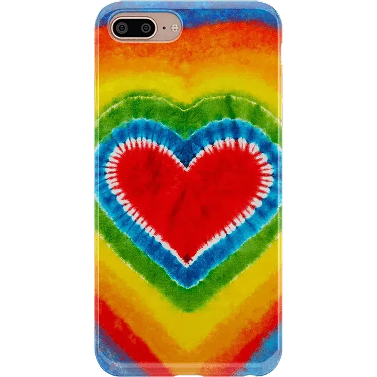 I Heart Tie Dye | Rainbow Heart Case iPhone Case get.casely Classic iPhone 6/7/8 Plus