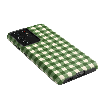 Checked Twice | Green Plaid Case
