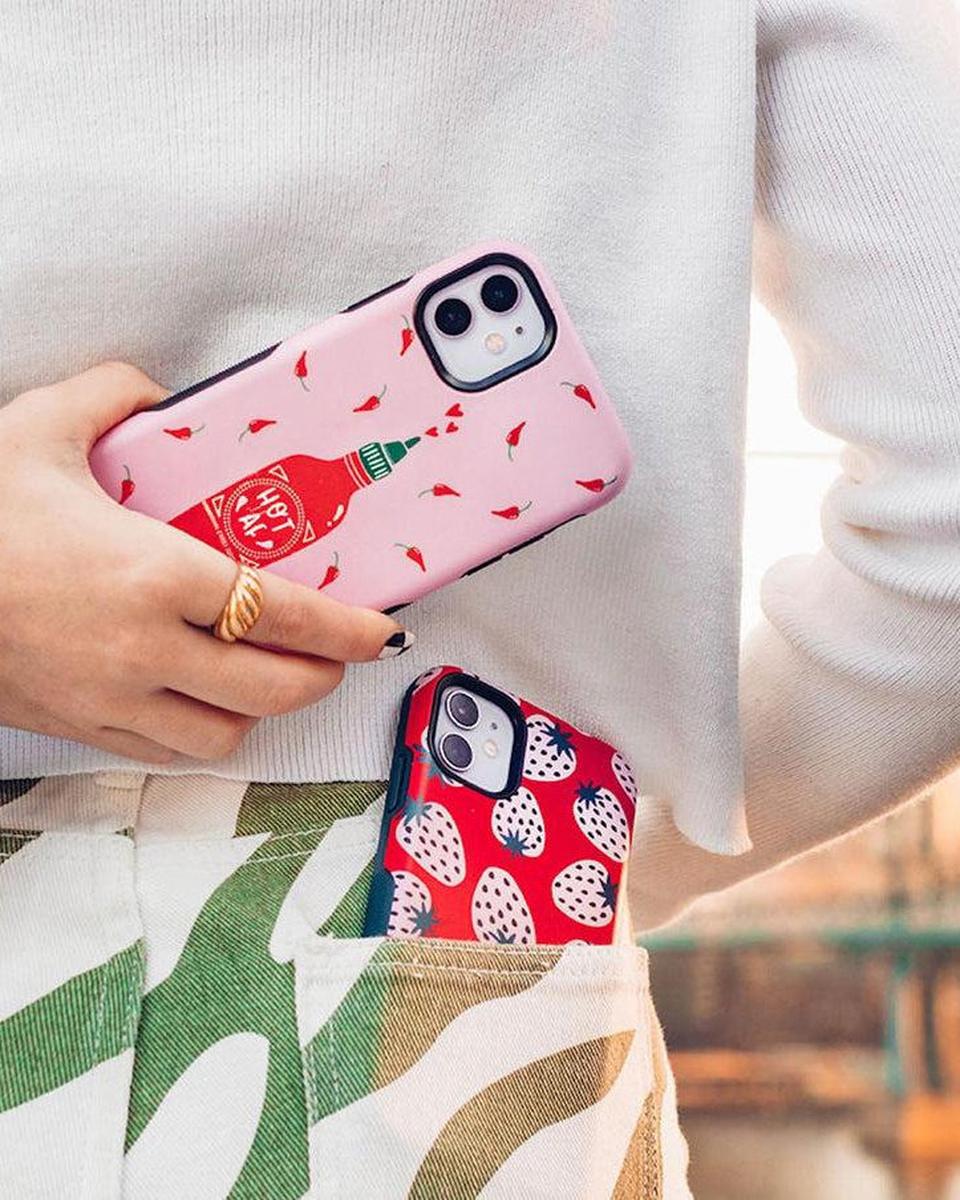 I'd Pick You | Red Strawberry Case iPhone Case get.casely