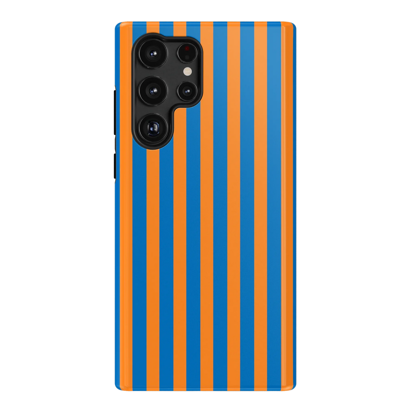 Go New York | Blue & Orange Stripes Case - Galaxy S22 Ultra