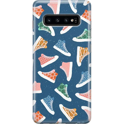 If The Shoe Fits | High Top Sneaker Samsung Case Samsung Case get.casely Classic Galaxy S10 Plus