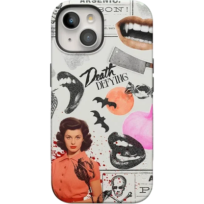 If You Dare | Horror Collage Case Phone Case Casetry Bold Flex + MagSafe® iPhone 15 Plus