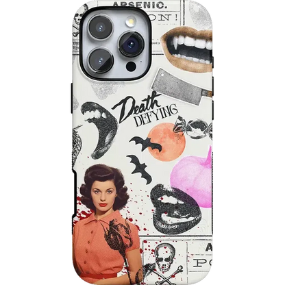 If You Dare | Horror Collage Case Phone Case Casetry Bold + MagSafe® iPhone 16 Pro Max