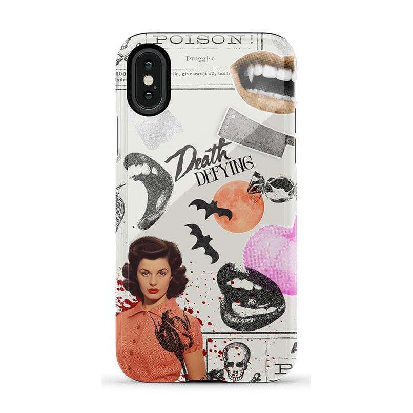 If You Dare | Horror Collage Case Phone Case Casetry Essential iPhone X / XS