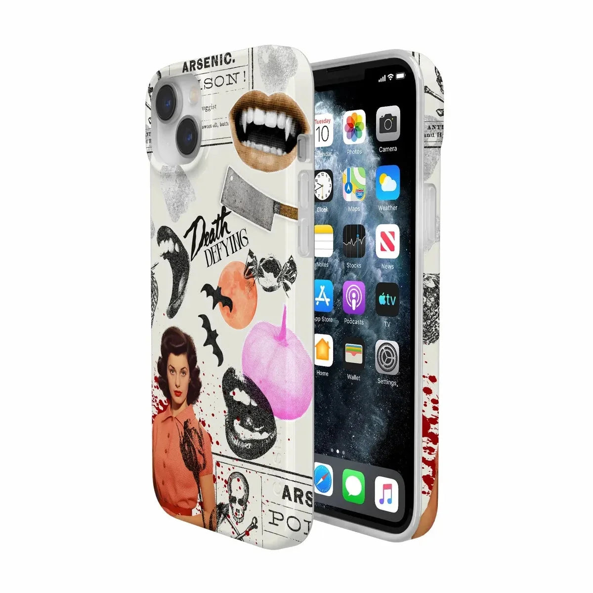If You Dare | Horror Collage Case Phone Case Casetry