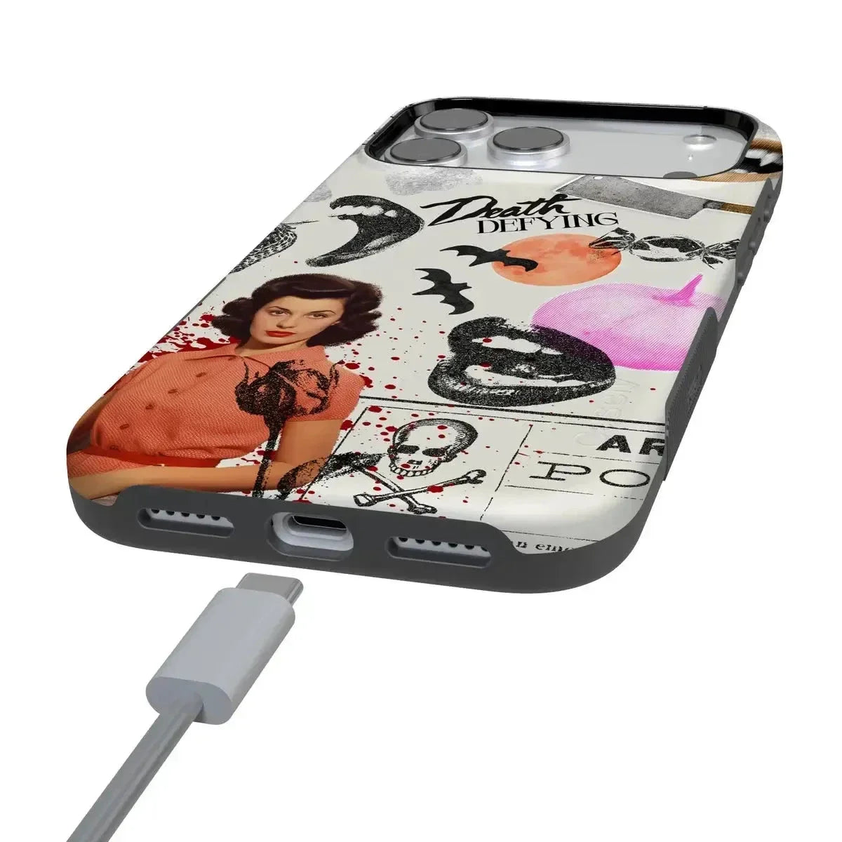 If You Dare | Horror Collage Case Phone Case Casetry