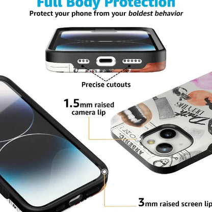If You Dare | Horror Collage Case Phone Case Casetry