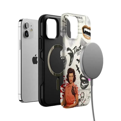 If You Dare | Horror Collage Case Phone Case Casetry