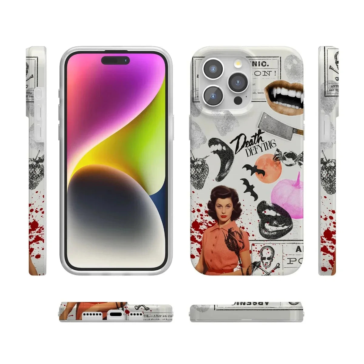 If You Dare | Horror Collage Case Phone Case Casetry