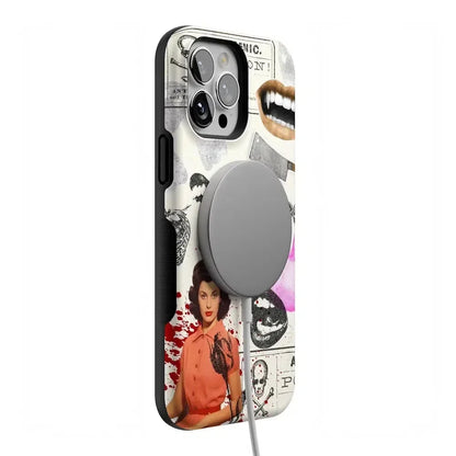 If You Dare | Horror Collage Case Phone Case Casetry