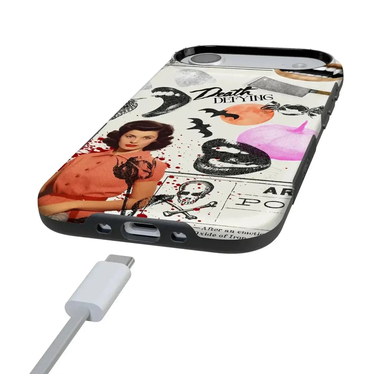If You Dare | Horror Collage Case Phone Case Casetry