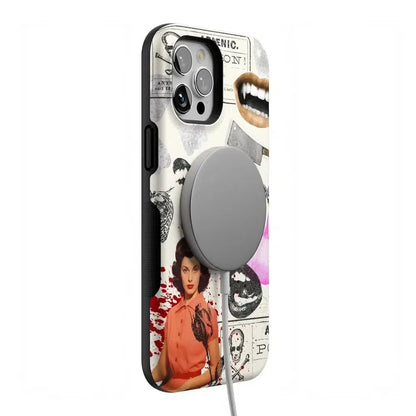 If You Dare | Horror Collage Case Phone Case Casetry