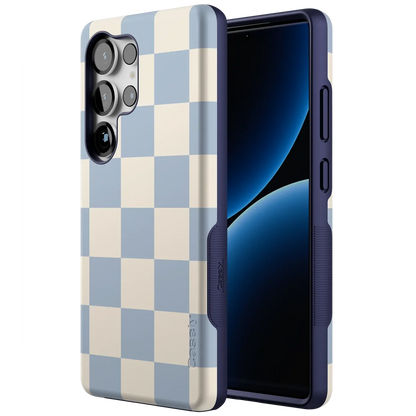 Fit Check | Light Blue Checkerboard Case