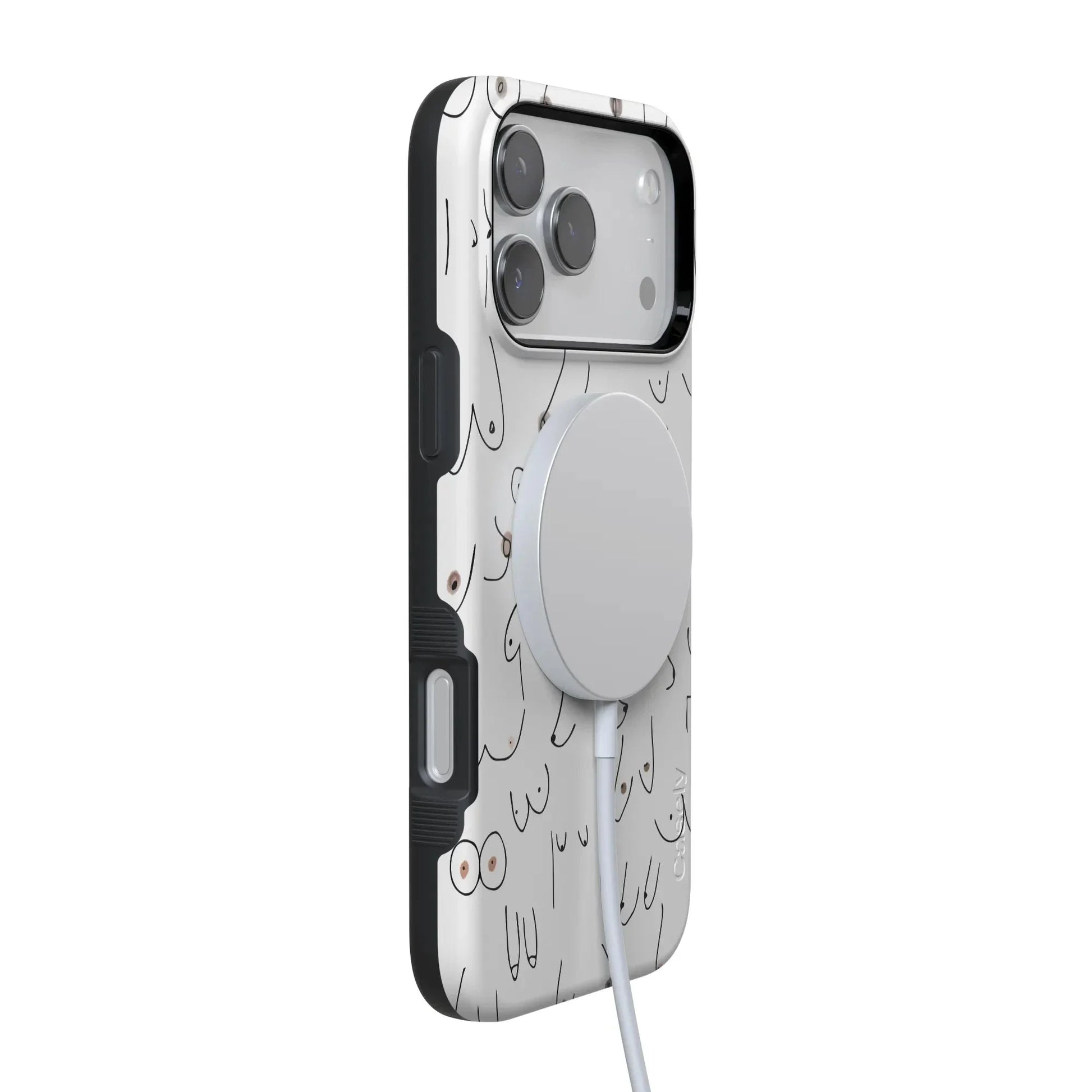 I'm With Her | Black & White Boobs Case iPhone Case get.casely