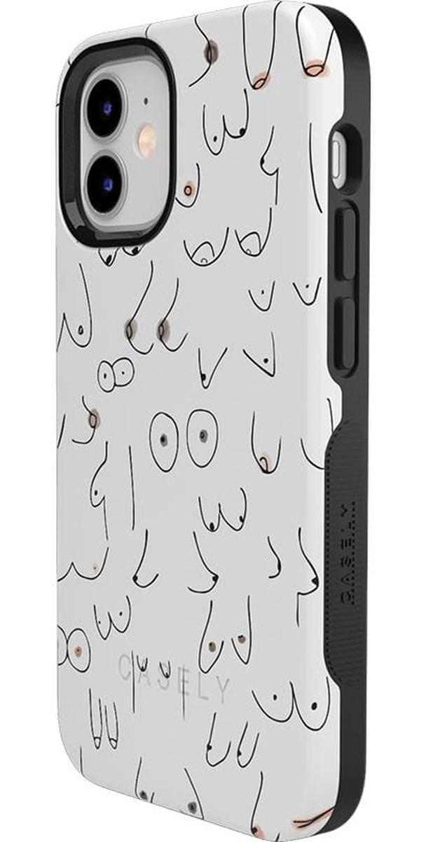 I'm With Her | Black & White Boobs Case iPhone Case get.casely