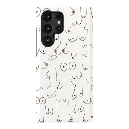 I'm With Her | Black & White Boobs Case iPhone Case get.casely