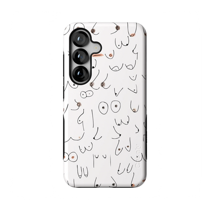 I'm With Her | Black & White Boobs Case iPhone Case get.casely