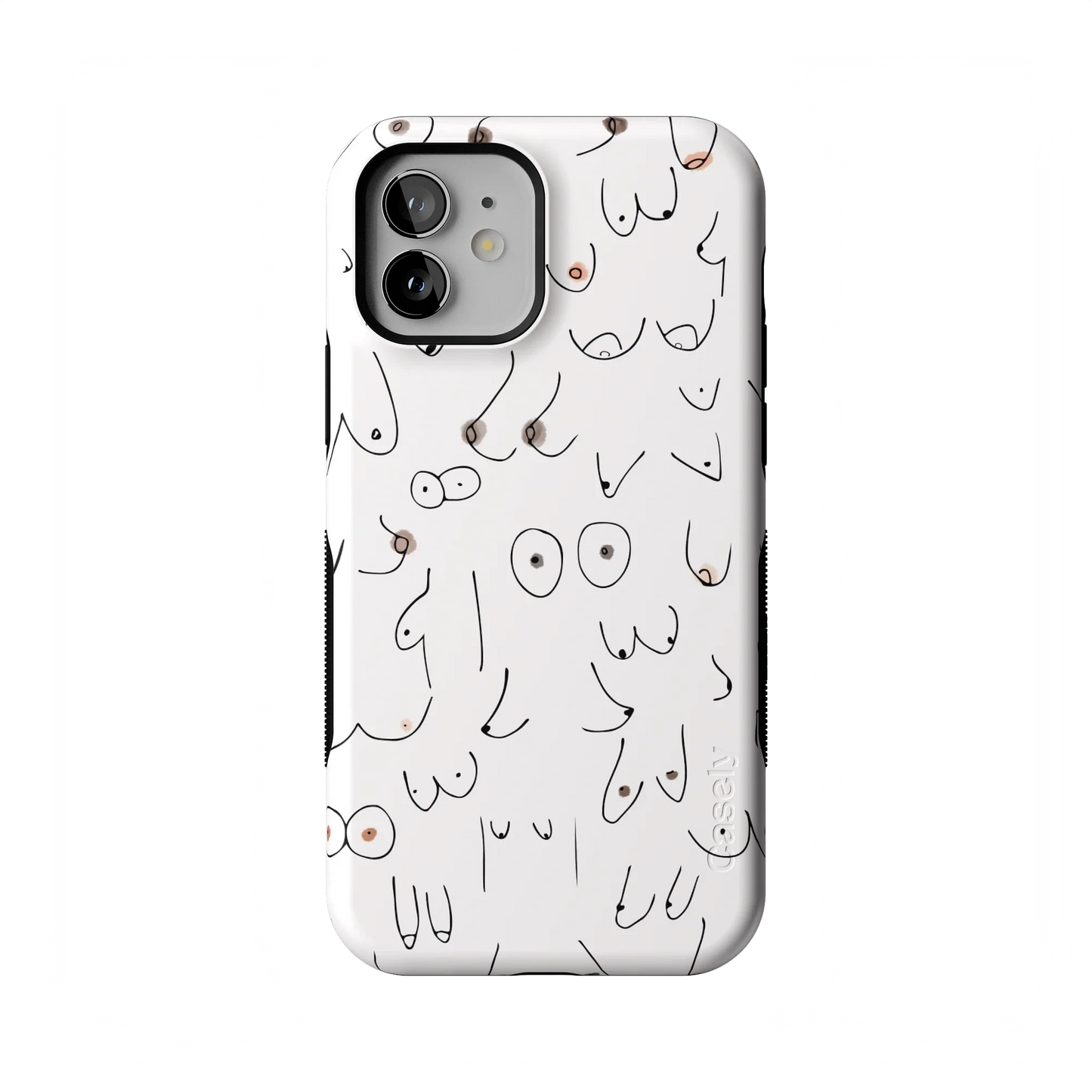 I'm With Her | Black & White Boobs Case iPhone Case get.casely