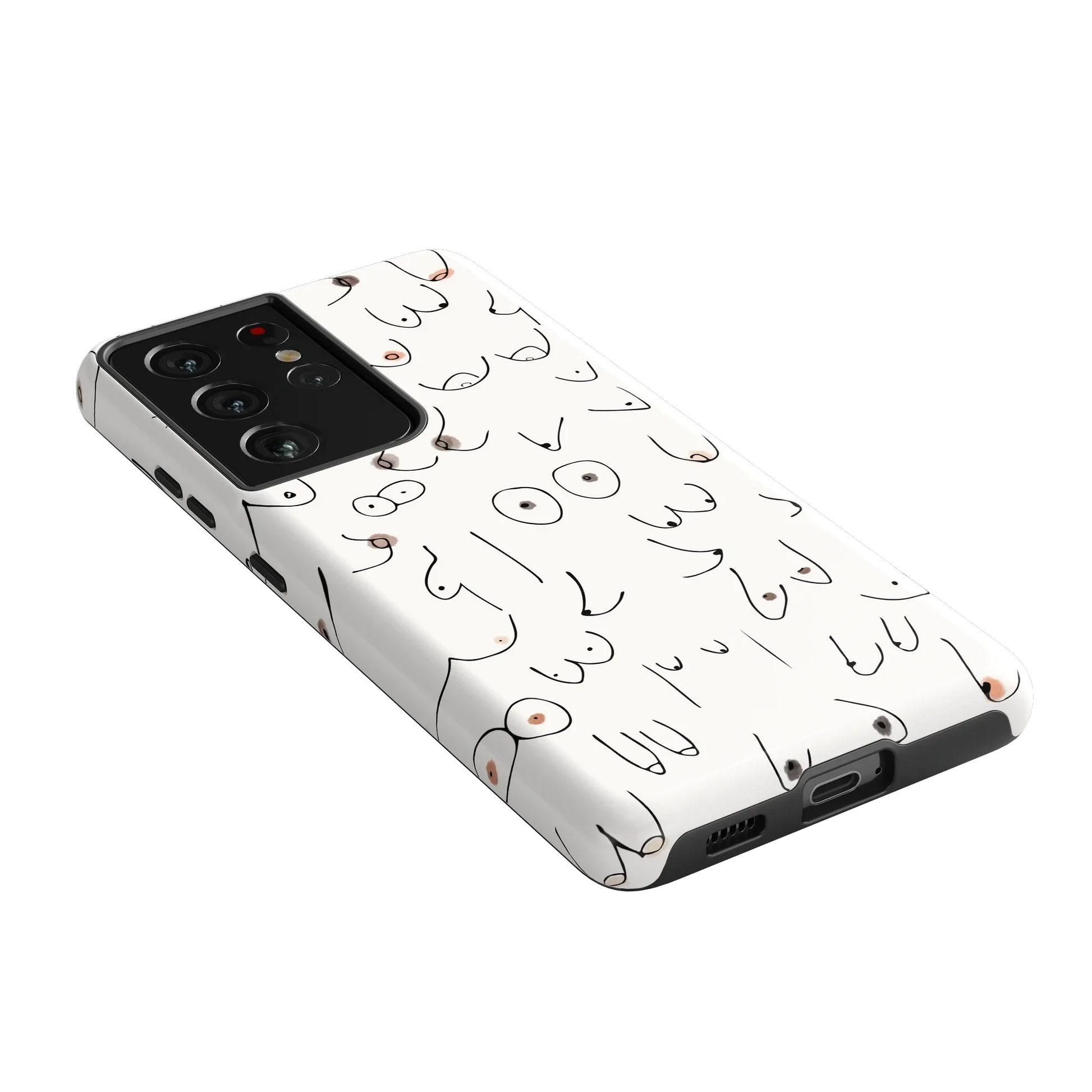 I'm With Her | Black & White Boobs Case iPhone Case get.casely