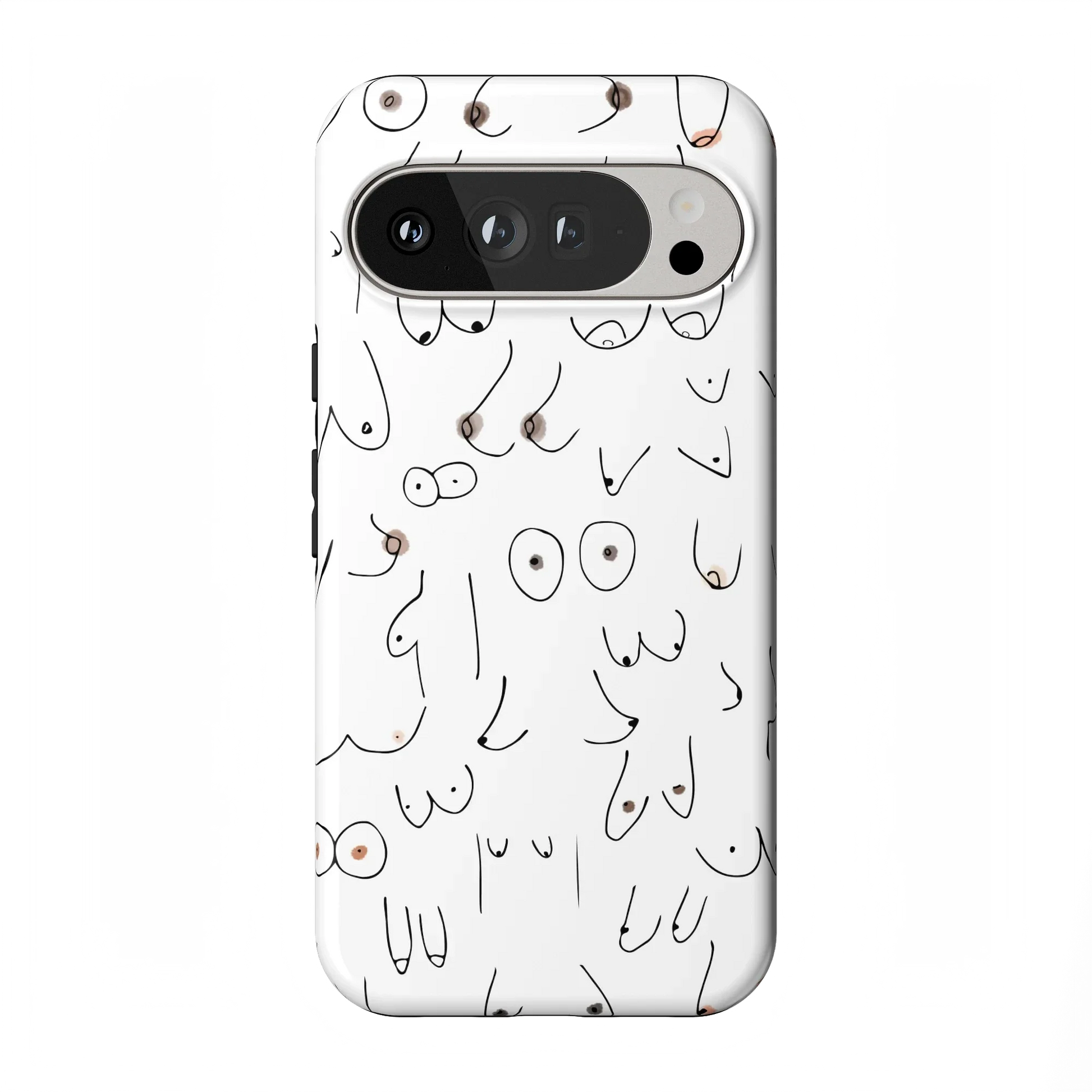 I'm With Her | Black & White Boobs Case iPhone Case get.casely