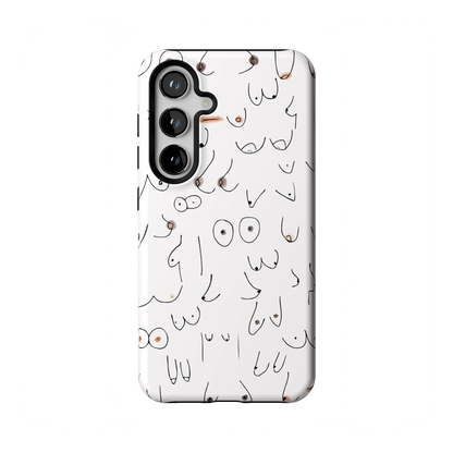 I'm With Her | Black & White Boobs Case iPhone Case get.casely