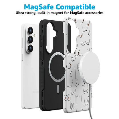 I'm With Her | Black & White Boobs Case iPhone Case get.casely