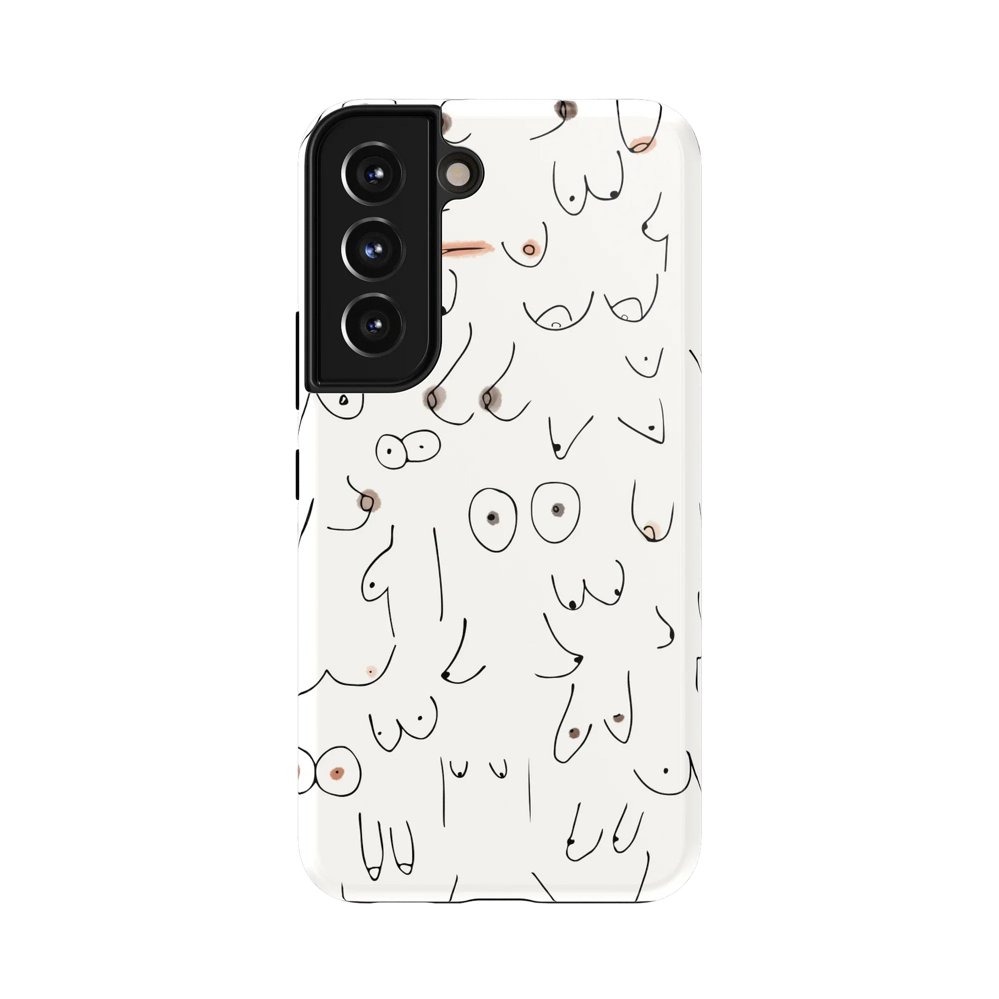 I'm With Her | Black & White Boobs Case iPhone Case get.casely