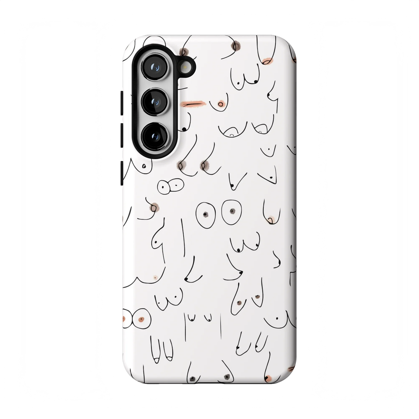 I'm With Her | Black & White Boobs Case iPhone Case get.casely