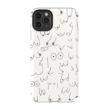 I'm With Her | Black & White Boobs Case iPhone Case get.casely