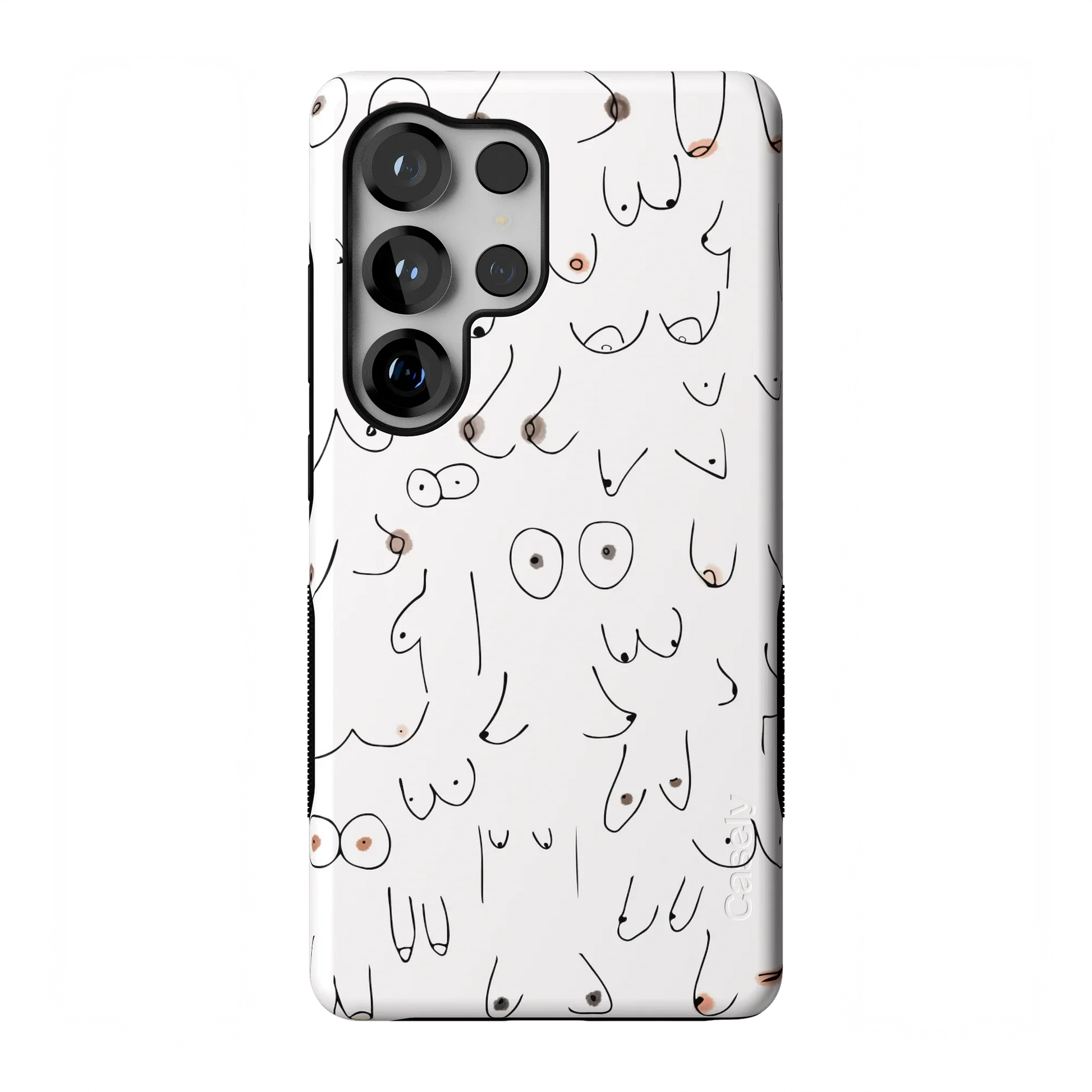 I'm With Her | Black & White Boobs Case iPhone Case get.casely