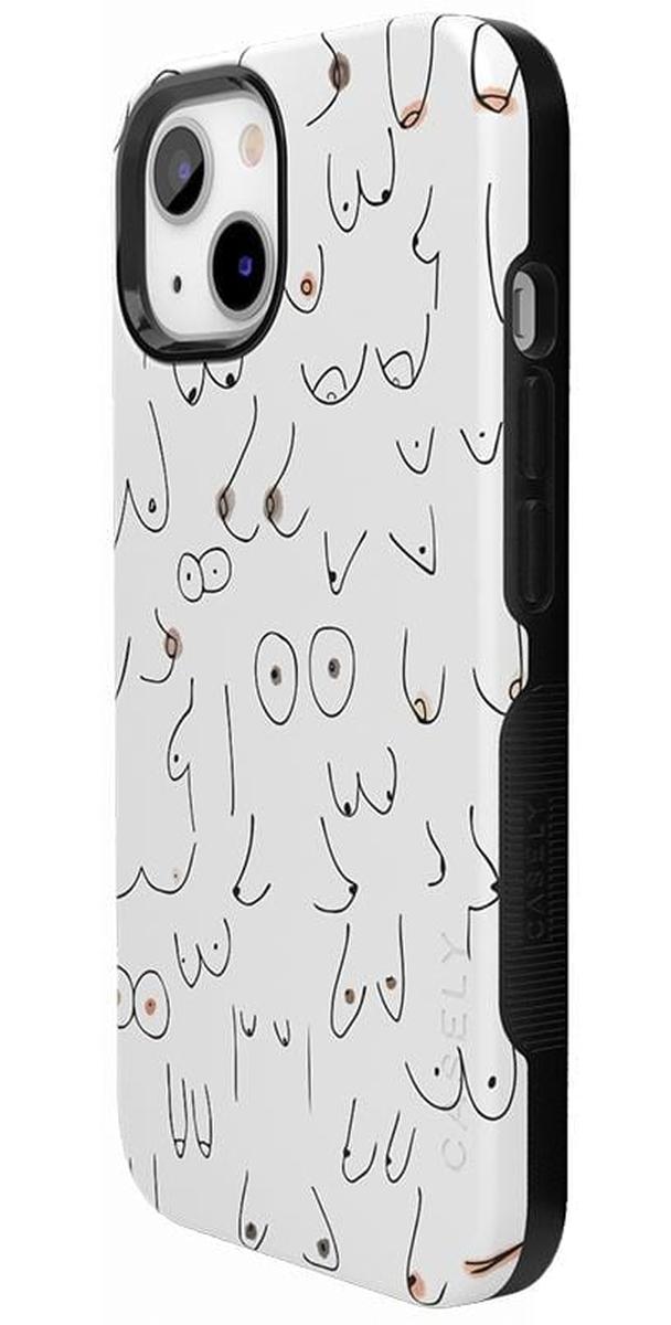 I'm With Her | Black & White Boobs Case iPhone Case get.casely