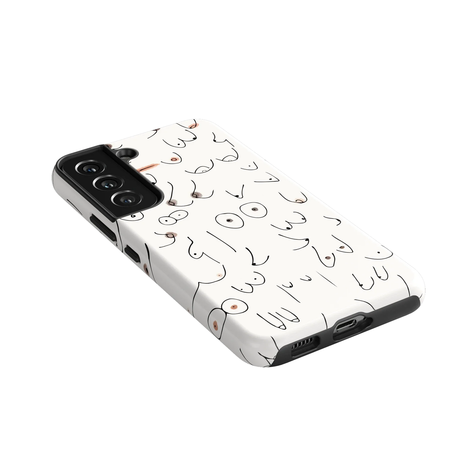 I'm With Her | Black & White Boobs Case iPhone Case get.casely