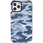In Formation | Metallic Blue Camo Case iPhone Case get.casely Bold iPhone 12 Pro