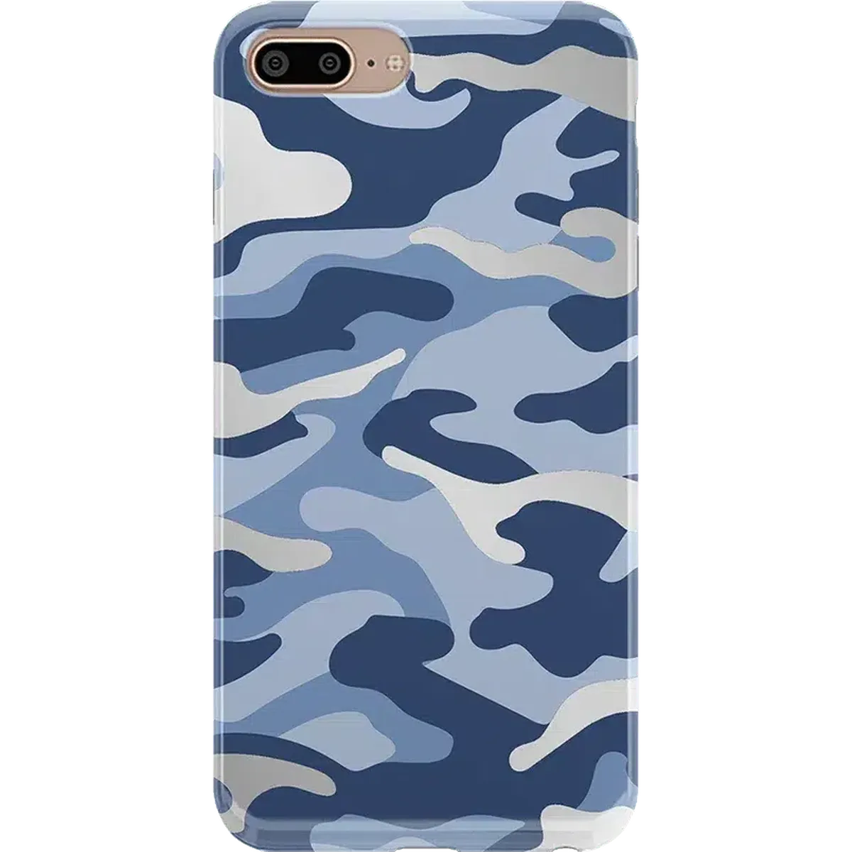 In Formation | Metallic Blue Camo Case iPhone Case get.casely Classic iPhone 6/7/8 Plus