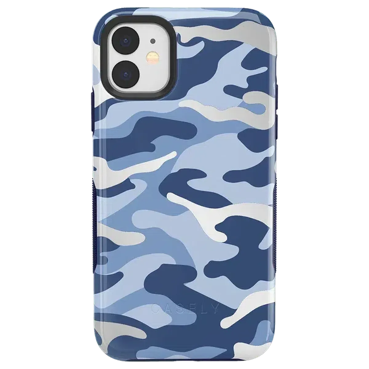In Formation | Metallic Blue Camo Case iPhone Case get.casely