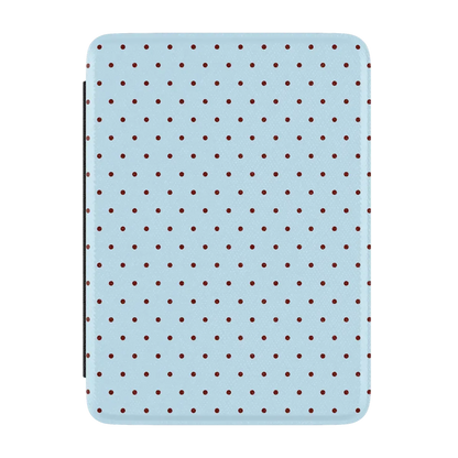 On the Dot | Blue Polka Dot Kindle Case | Casely