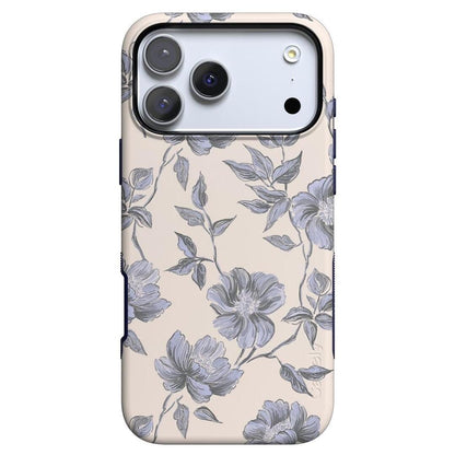Ink & Iris | Vintage Floral Case iPhone Case get.casely Bold + MagSafe® iPhone 17 Pro Max