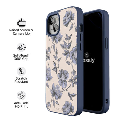 Ink & Iris | Vintage Floral Case iPhone Case get.casely