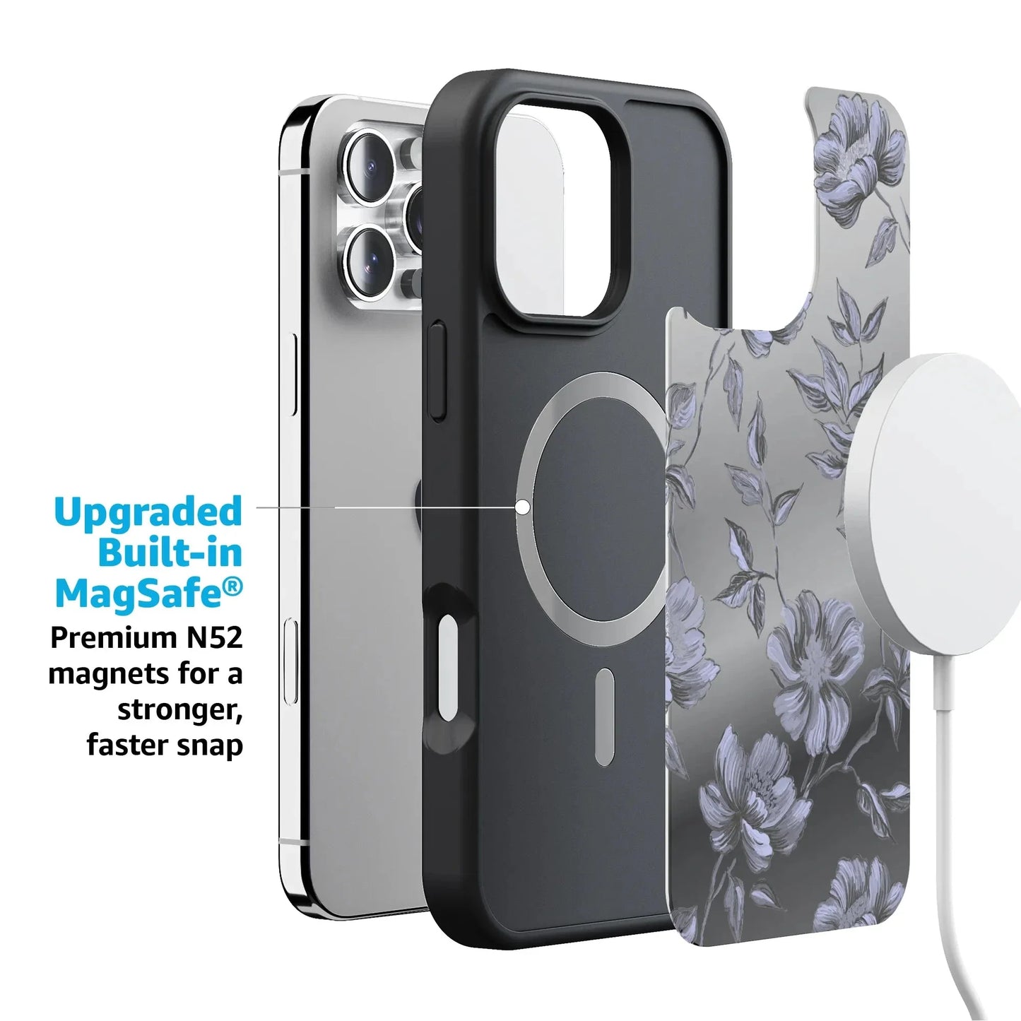 Ink & Iris | Vintage Floral Case iPhone Case get.casely