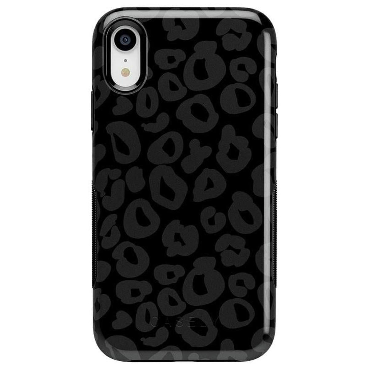 Into the Wild | Black Leopard Case iPhone Case get.casely Bold iPhone XR