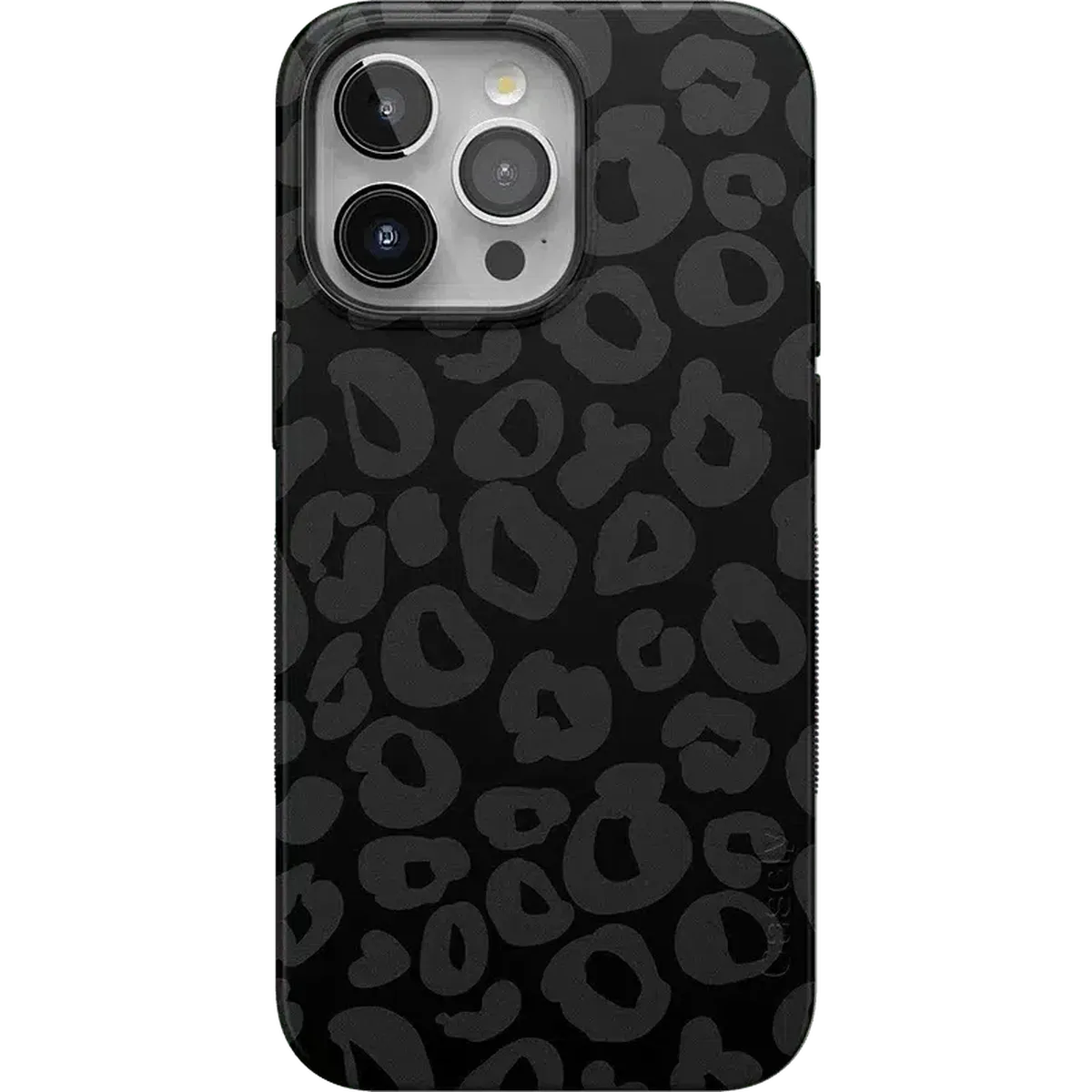 Into the Wild | Black Leopard Case iPhone Case get.casely Bold + MagSafe® iPhone 15 Pro