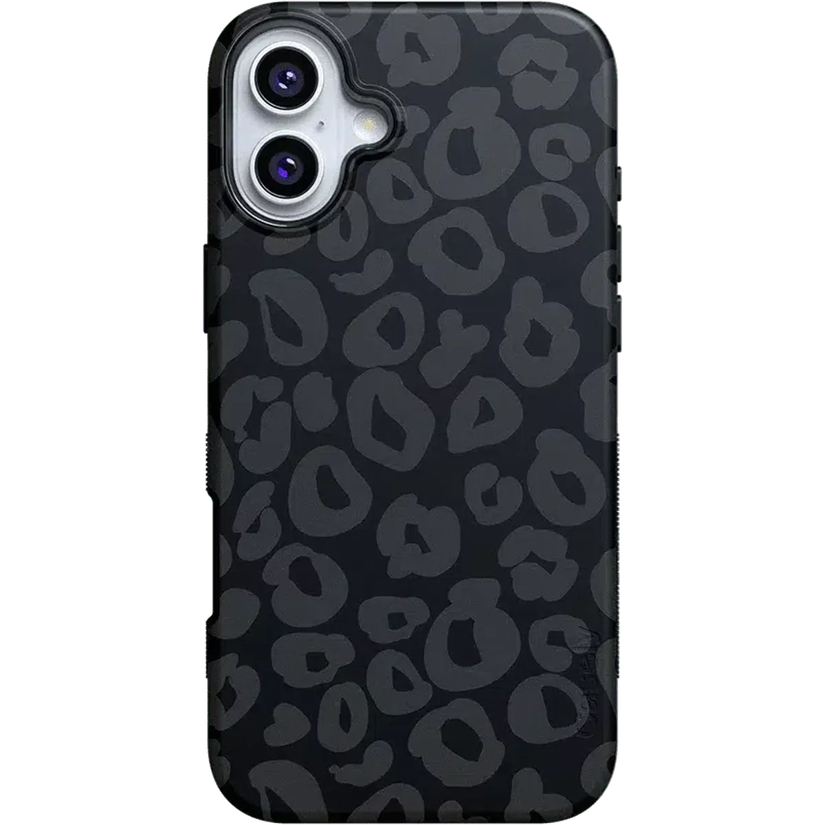 Into the Wild | Black Leopard Case iPhone Case get.casely Bold + MagSafe® iPhone 16 Plus