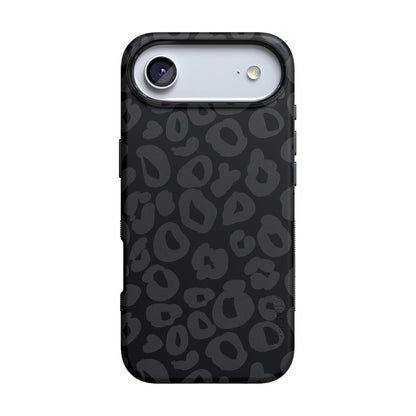 Into the Wild | Black Leopard Case iPhone Case get.casely Bold + MagSafe® iPhone 17 Air