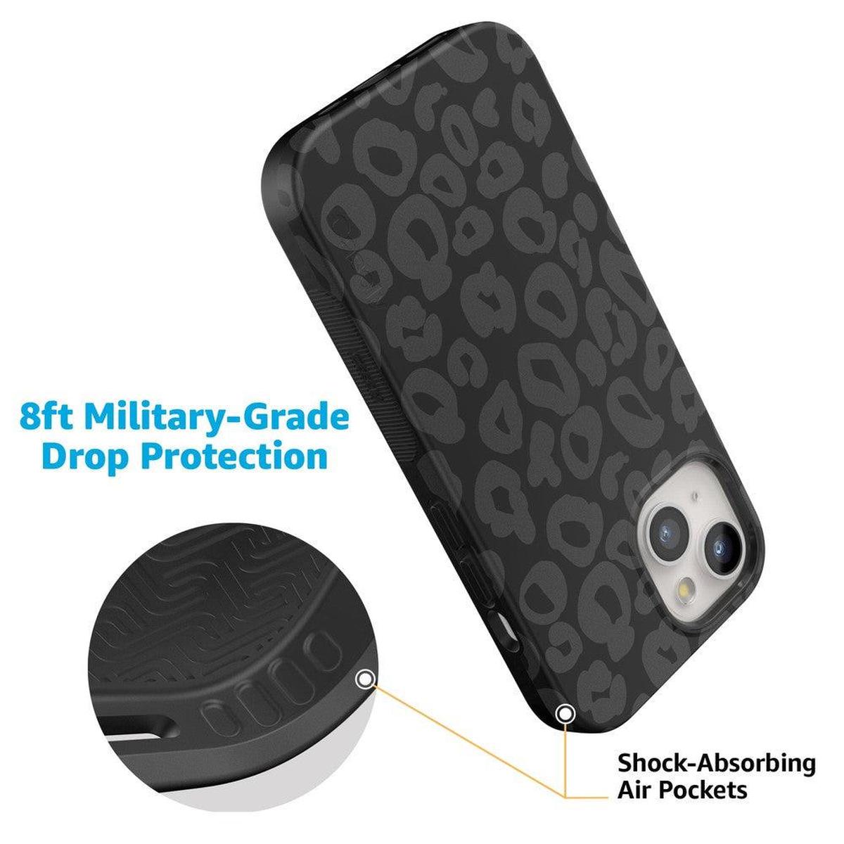 Into the Wild | Black Leopard Case iPhone Case get.casely