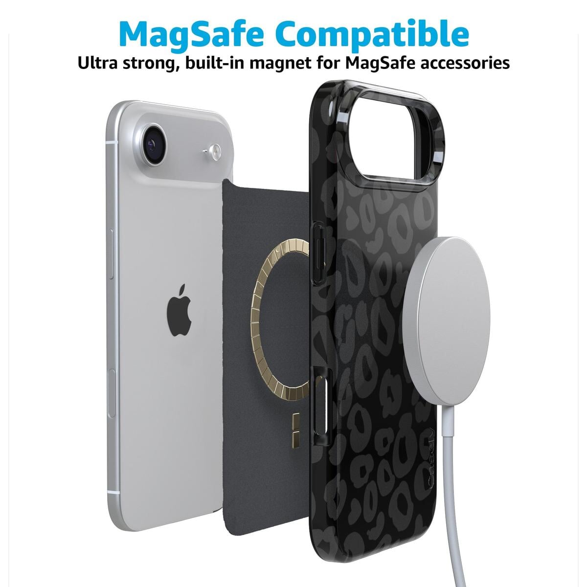 Into the Wild | Black Leopard Case iPhone Case get.casely