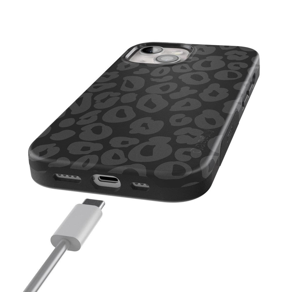 Into the Wild | Black Leopard Case iPhone Case get.casely