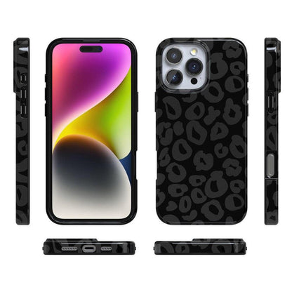 Into the Wild | Black Leopard Case iPhone Case get.casely