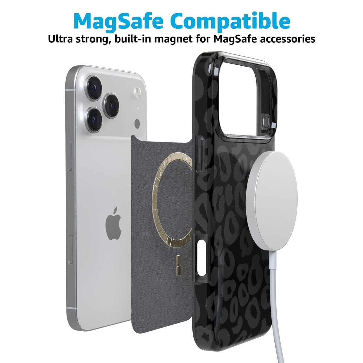 Into the Wild | Black Leopard Case iPhone Case get.casely