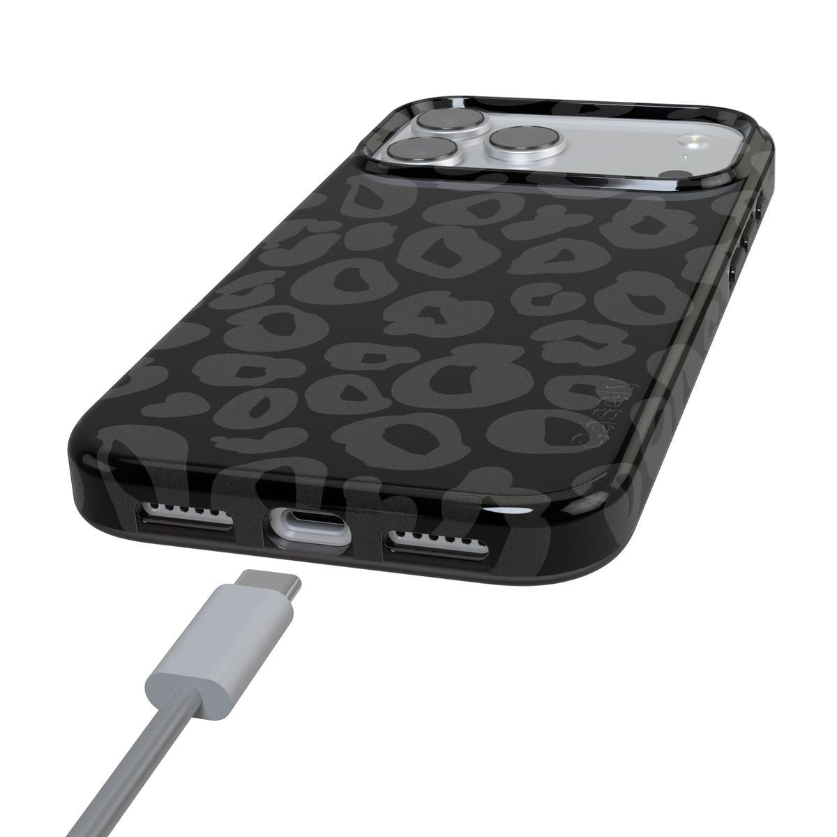 Into the Wild | Black Leopard Case iPhone Case get.casely